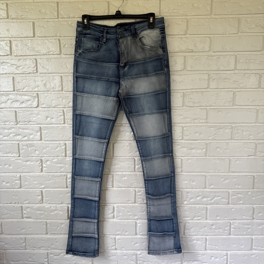 Waimea Men's Jeans Size‎ 30 X 31 Stacked Skinny Med/Light Wash